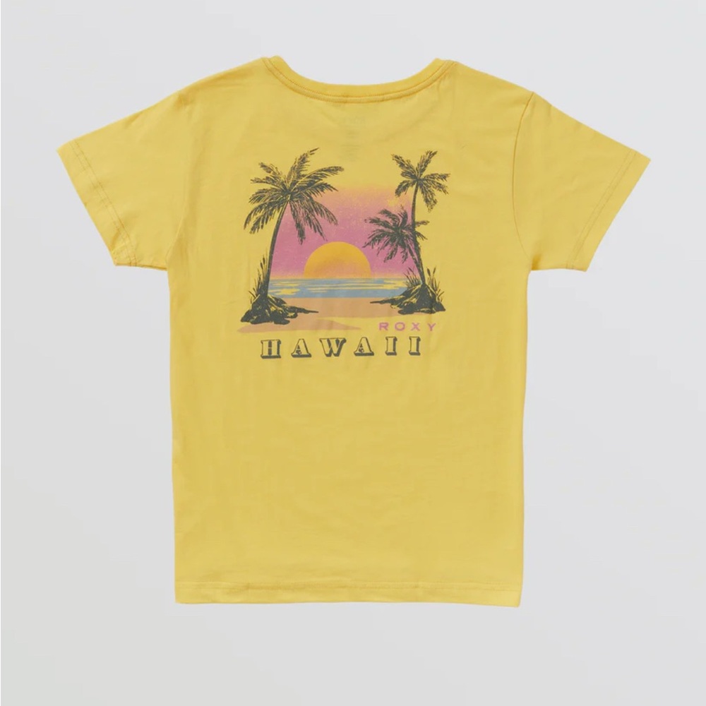 NWT ROXY Sunset Beach Hawaii Boyfriend T-Shirt